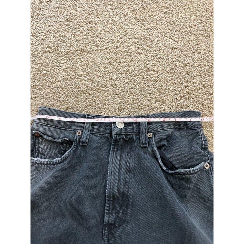 Women's AGOLDE Balloon black Jeans Size 25 High Rise Denim organic cotton - Picture 9 of 16